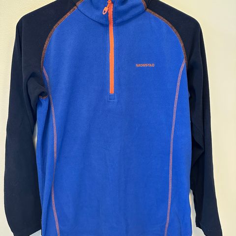 Skogstad fleece half-zip str. 14 år