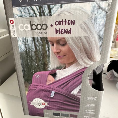 close caboo carrier + cotton blend