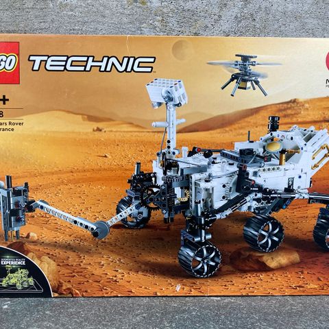 NY/UÅPNET LEGO Technic NASA Mars Rover Perseverance 42158 Byggesett