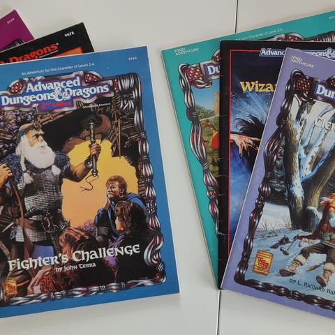 Dungeons & Dragons 2e - Class Challenge series