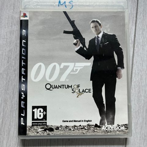007 Quantum Of Solace PS3 - Playstation 3