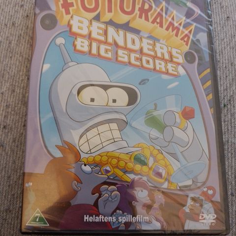 FUTURAMA - BENDER'S BIG SCORE - Ny i plast!