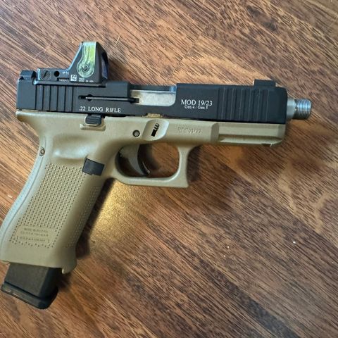 Glock 19 .22lr vekslesett