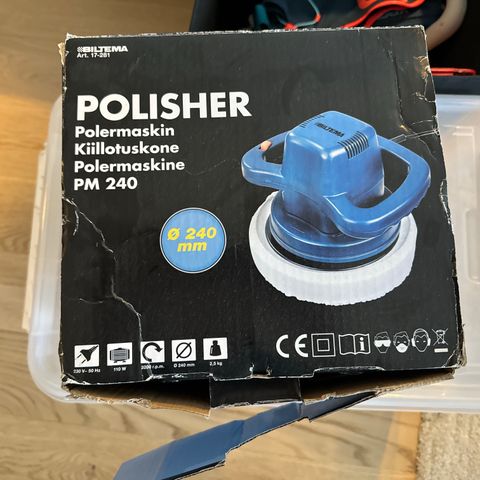 Biltema Polermaskin PM 240