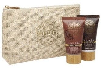 NY Spiritual Beauty Kelapa Travel Bag/Body set