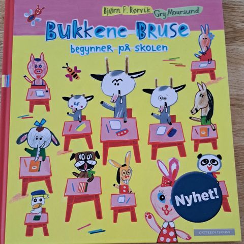 Bukkene bruse begynner på skolen