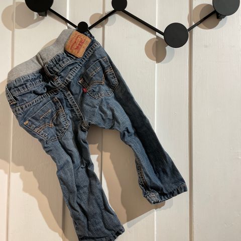 Str 12 mnd - 80 cm - Levi´s Jeans - dongeribukse - 1 år