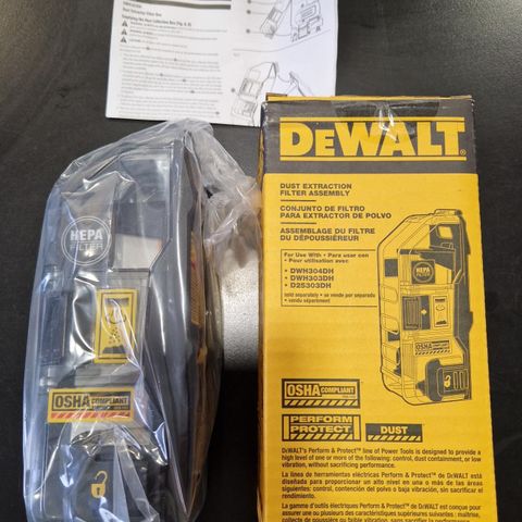 STØVAVSUG  FILTER  DeWalt D25304DH