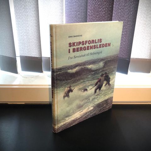 Skipsforlis i Bergensleden fra Bømlahuk til Holmengrå (ulest bok)