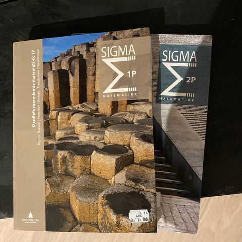 Sigma P1 og P2 mattebøker
