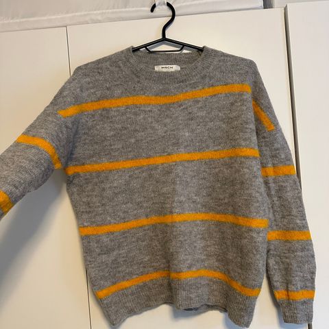 Alpakka stripe pullover fra Moss copenhagen