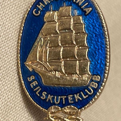 Christiania Seilskuteklubb pin