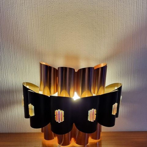 Vintage dansk designlampe av Werner Schou