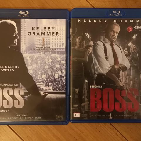 Boss, komplett tv-serie på bluray