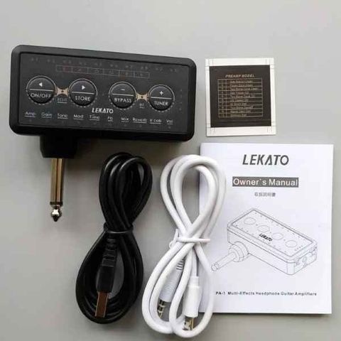 Lekato mini forsterker for hodetelefoner.