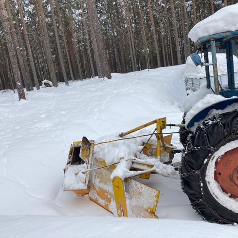 Snøfres for Traktor