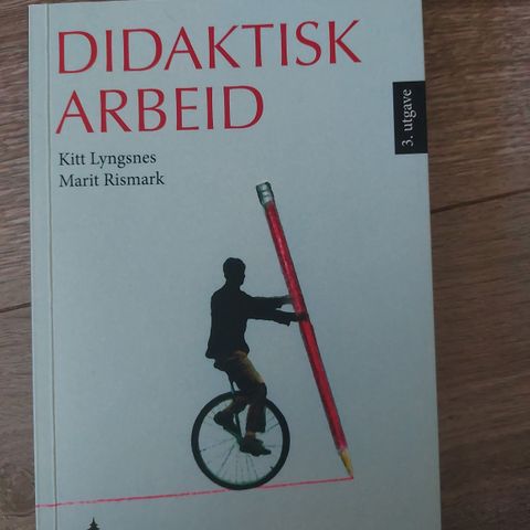 Boka "didaktisk arbeid" til salgs!