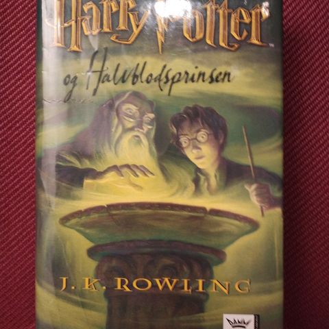 Harry Potter og Halvblodsprinsen - fra 2005, 1. opplag - innbundet