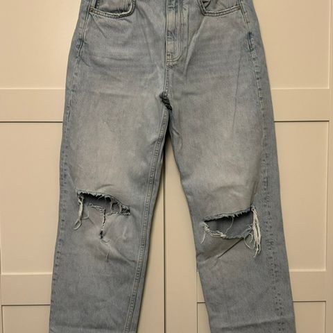 Gina Tricot Wide Jeans størrelse 38