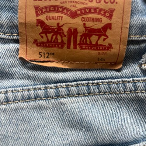 Levis-512 str 14 gutt