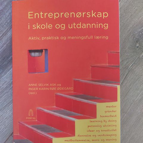 Boka "Entreprenørskap i skole og utdanning" til salgs!