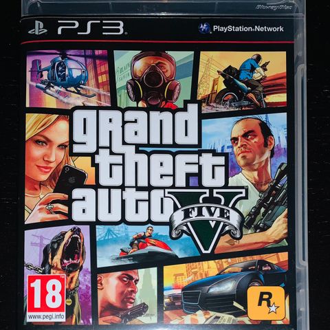 Grand Theft Auto V PS3 PayStation 3