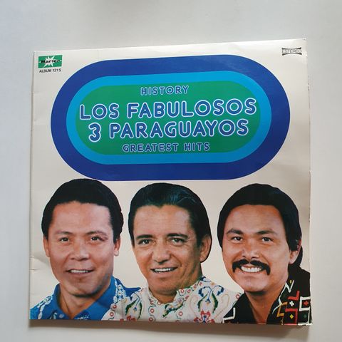 Samleobjekt. Sign Dobb.LP, History Los Fabulosos 3 Paraguaylos Greatest hits