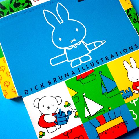 Vintage MIFFY blokk med Konvolutter / Brevpost, fra Japan! Kawaii, Anime