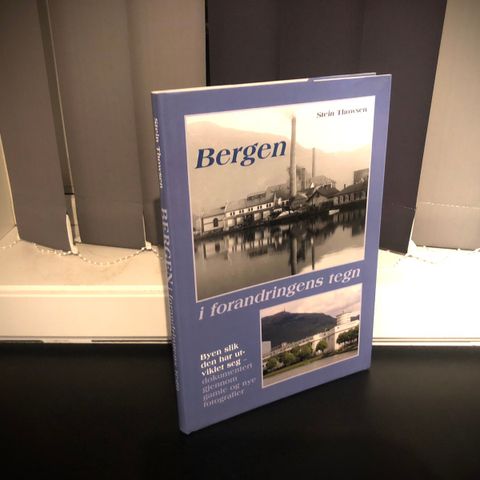 Bergen i forandringens tegn (1. utgave som er ulest) *Frakt inkludert i pris