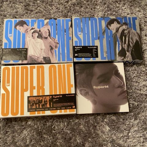 Superm Kpop albumer 100kr for alt!!