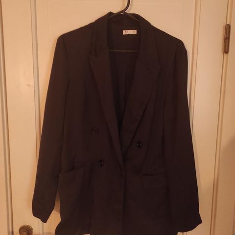 Svart blazer