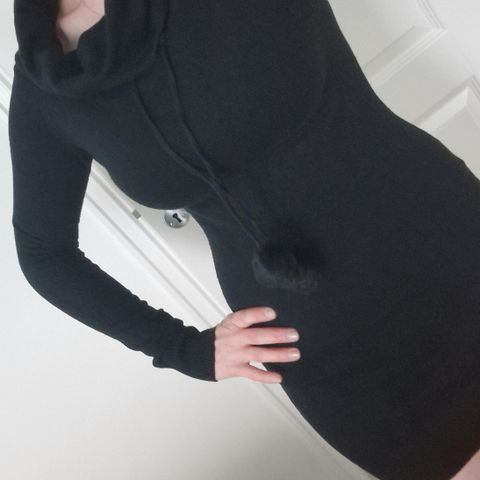 Vinter sort kjole