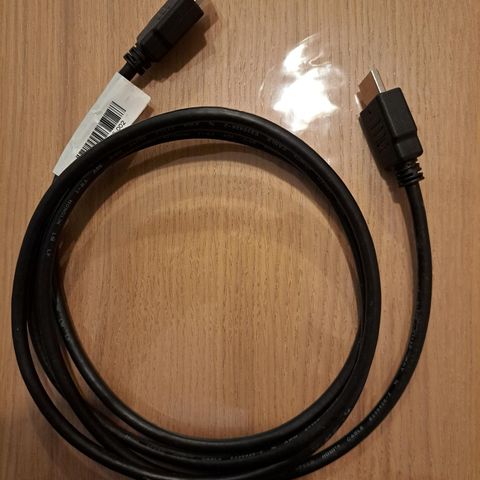 HDMI til HDMI kabel 1,8 m