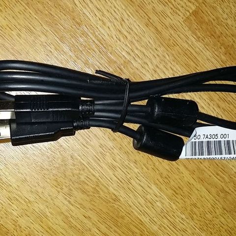 USB kabel - printer kabel - vanlig USB kabel