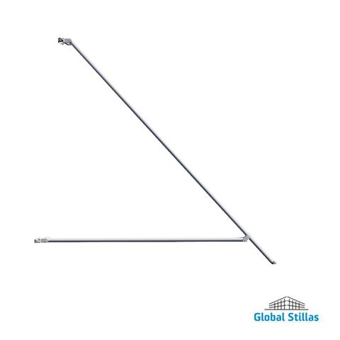 Stillas støttebein, Jumbo, Rullestillas støttebein 300cm - 200cm