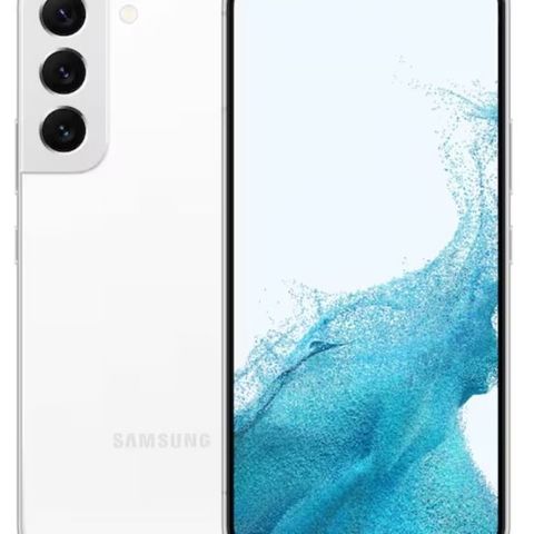 5 ÅRS GARANTI! Spar 2,500! ! ny pris Samsung S22 256GB White GRATIS FRAKT
