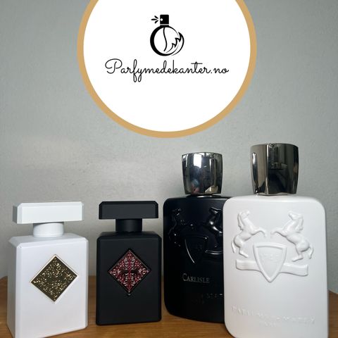 Initio og Parfums de Marly dekanter/parfymeprøver