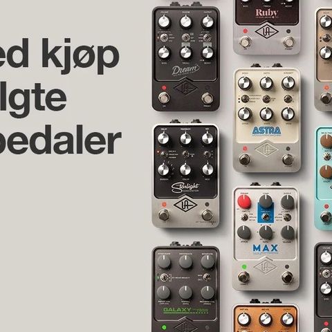 Universal Audio UAFX Pedals