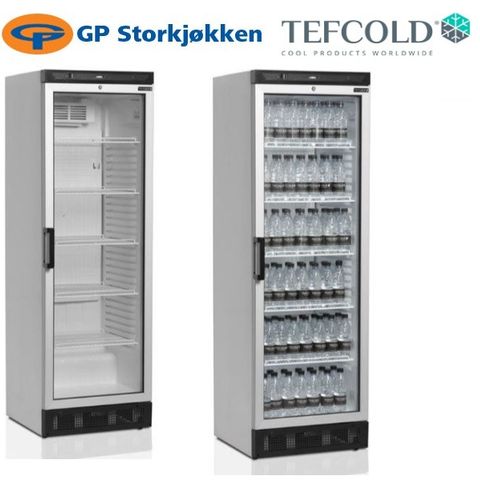 Kjøleskap med glassdør FS1380 - Tefcold