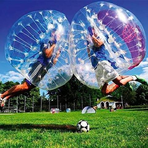 Fotball boble bubble fotbol boblefotball lek event teambilding