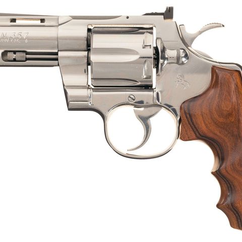 Lagervare Colt Python, 4,25" Barrel, 357 Magnum kun 2 stk !