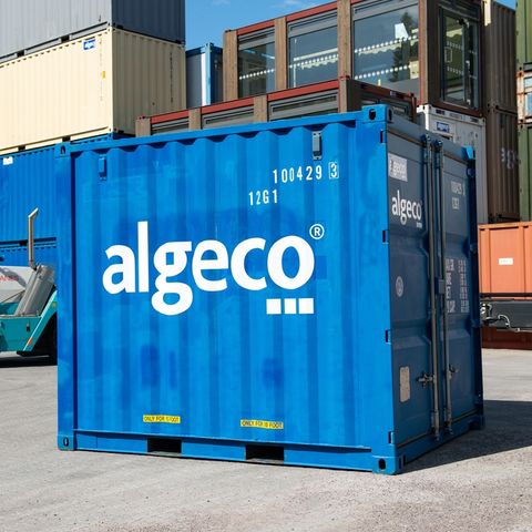 Lagerrydding! 8 ft.Lagercontainer fra 400,- pr. mnd!