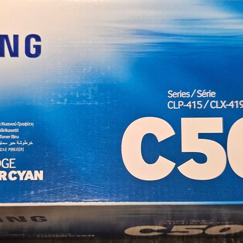 Samsung tonerpatron CLT-C504S Cyan