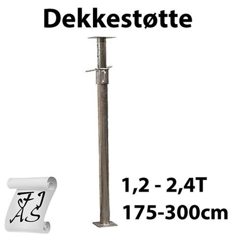 DEKKESTØTTE 175-300CM