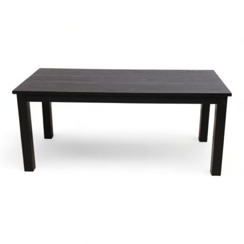 Nyrenset | Helsort spisebord fra A-Møbler 180x90cm