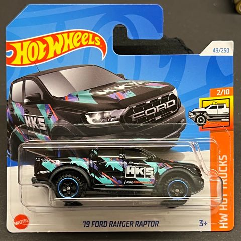 Hot Wheels 19 Ford Ranger Raptor - HW HOT TRUCKS - HTC29