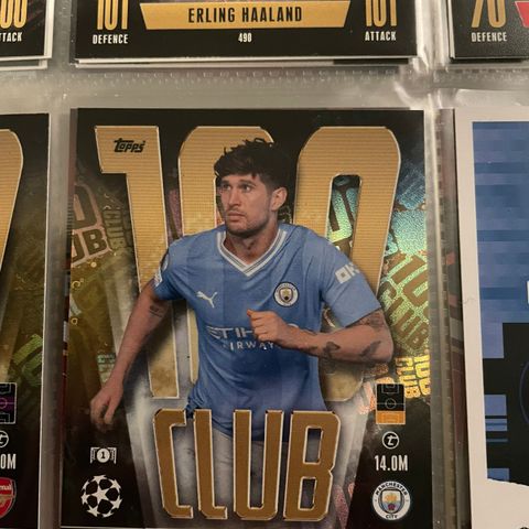 Topps Match Attax 23/24 John Stones 100 Club (483)