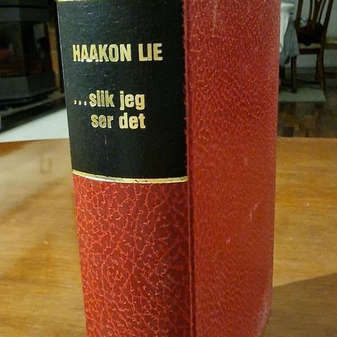 ...slik jeg ser det (1975) Haakon Lie
