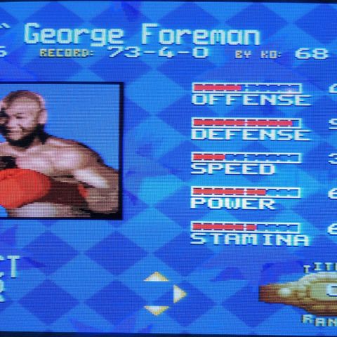 Foreman For Real, Super Nintendo