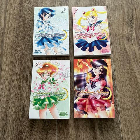 Sailor Moon Manga Vol. 1-4